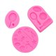 thumbnail image 1 of Molde de silicona para hacer bolas de fondant para tartas, herramientas de decoración para hornear y postres, 1 of 5