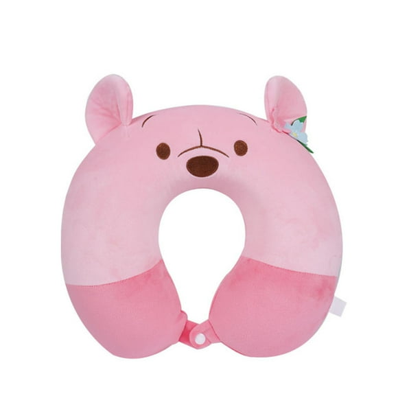 Almohada de peluche con forma de oso rosa de 33 cm, color anime, para niños y adultos