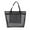 Black, variant on LSLJS Beach Bag Tote Bag Travel Wash Bag Mesh Swimming Beach Bag Portable Nylon Wash Bag Foldable Hollow Shopping Bag For Beach Seaside Swimming Pool Summer on Clearance