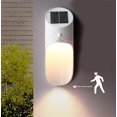 thumbnail image 4 of Lámpara solar Jardín al aire libre Villa Luz decorativa Luz de pared solar al aire libre Impermeable Led Luz de jardín Cuerpo humano Inducción Balcón Luz de calle Blanco Kuyhfg Bienvenido a Kuyhfg, 4 of 5