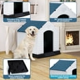thumbnail image 3 of Dkelincs Large Dog House Waterproof Plastic Pet House for Large Dogs Durable Pet Shelter with Base Support for All-Weather Use, 39 inch, 3 of 7