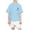 Blue-A, variant on Shirts for Boys 12-14 Breathable Short Sleeve School Uniform Polo Shirt Fashion Casual Solid Color Funny Tees Preppy Shirt