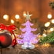 thumbnail image 5 of Lámpara de mesa con forma de árbol de Navidad, luz de mesita de noche creativa, lámpara de escritorio, luz nocturna elegante, decoración para el hogar y el dormitorio, 2 uds., 5 of 6