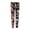 Black1, variant on POIUYTR Girls Printed Leggings Casual Yoga Pants Soft Stretchy Tie-Dye Leggings Comfortable Kids Girls Ankle Length Athletic Leggings