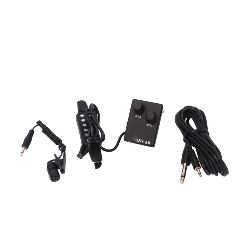 QH6B Microphone Acoustic Guitar Pickup with microphone Guitar pickup