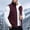 Wine, variant on Mens Fleece Insulated Sleeveless Jackets Full Zipper Stand Up Collar Solid Color Fashion Winter Jacket Army Green XL