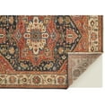 thumbnail image 2 of Feizy Carrington Traditional Medallion, Red/Black/Ivory, 2'6" x 8' Runner Easy Care Stain Resistant Kid Friendly Bohemian & Eclectic Oriental Floor Rug for Living room Bedroom, 2 of 7