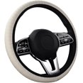 thumbnail image 1 of Funda universal antideslizante para volante de coche WEIHJMXG piel sintética, 1 of 3