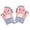 Pink, variant on Odeerbi Gloves For Boys Girls Winter Gloves Toddler Baby Knitted Children Dinosaur Children Cartoon Thickened Warm