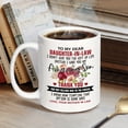 thumbnail image 7 of To My Dear Daughter In Law - 11oz Personalized Coffee Mug, Heartfelt Message from Mother In Law, Funny & Durable Ceramic Mug for Christmas, Birthday, Thanksgiving Gifts, 7 of 7