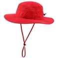 thumbnail image 1 of Connectyle Sombrero de Sol de ala Ancha para Hombres Sombrero Boonie de Vaquero Transpirable UPF 50+ Sombrero de protección Solar para Pesca Senderismo, 1 of 1