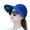 Navy, variant on Womens Baseball Caps Fashion Wide Brim Spring And Summer Top Line Large Edge Sunshade Sun Hat