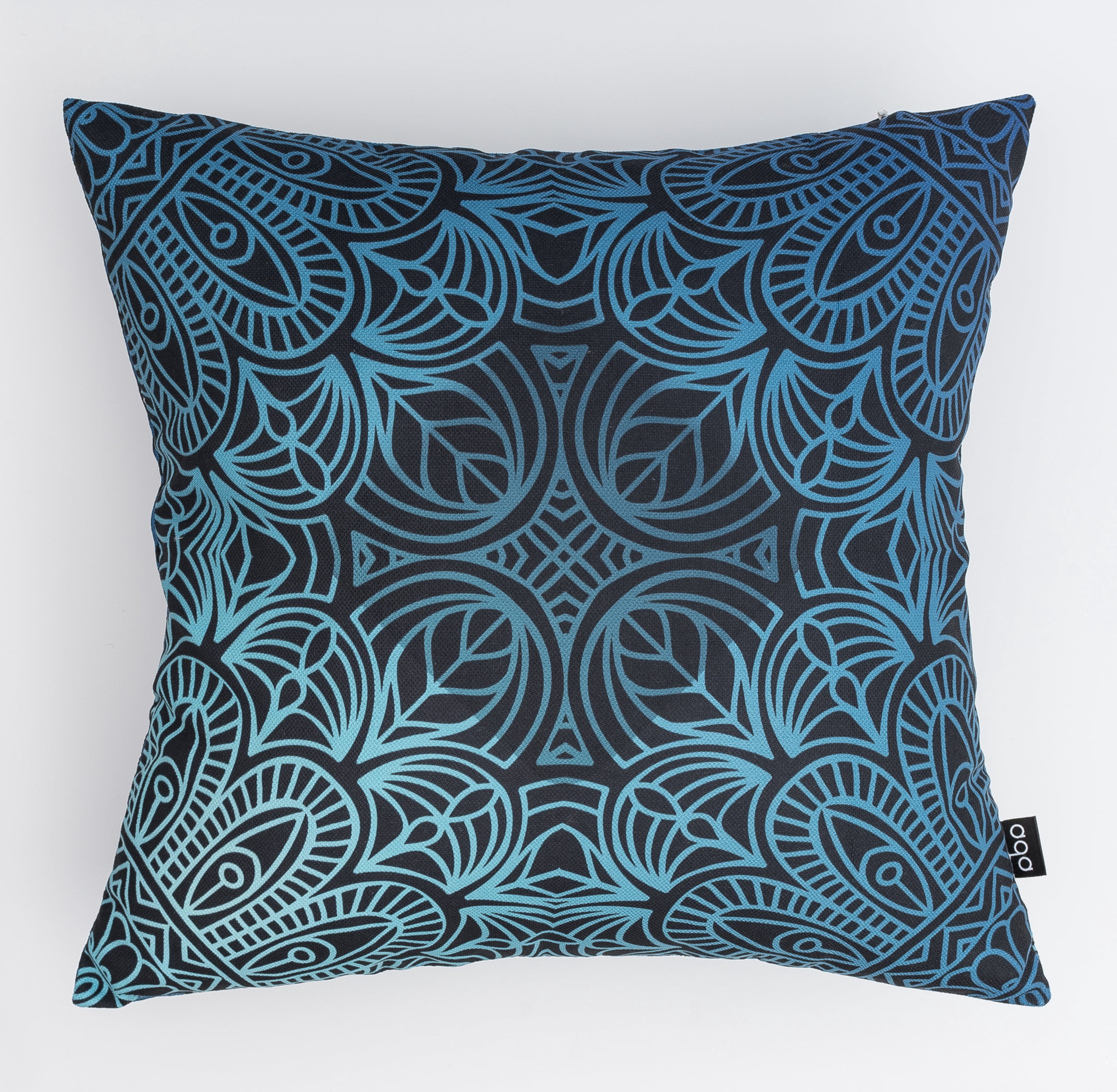 Ada Home Decor Green Geometric Contemporary Pillow