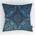 thumbnail image 2 of Ada Home Decor Green Geometric Contemporary Pillow, 2 of 6