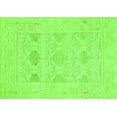 thumbnail image 1 of Ahgly Company Indoor Rectangle Oriental Green Traditional Area Rugs, 2' x 5', 1 of 4