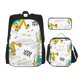 thumbnail image 1 of Easygdp Dinosaur on Excavator Mochila para Niños y Niñas con Set de Caja de Almuerzo y Estuche para Lápices 3 en 1, Mochila Escolar Estampada para Adolescentes, 1 of 7