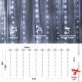 thumbnail image 4 of SUGARMOM  300 LED Pink Curtain String Lights Twinkle Fairy Lights for Bedroom with 8 Lighting Modes USB Christmas Lights for Party Home Bedroom Indoor Wall Room Decor (9.8*9.8ft Pink), 4 of 5