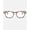 Multi Torte, variant on Fifth & Ninth Unisex Round Blue Light Reading Glasses | Rumi (+1.5)