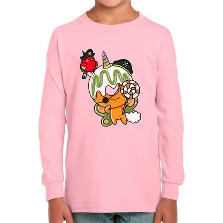 

Funny Unicorn Donut Ii Long Sleeve Toddler -Image by Shutterstock 5 Toddler