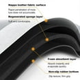 thumbnail image 4 of Super Absorbent Bath Mat, Quick-drying Bathroom Mats, Super Absorbent Living Room Floor Mat , Rubber Non-slip Bottom, Easy to Clean Bathroom Rugs, Simple Kitchen Doormat (Oval Dark Gray, 40x60cm), 4 of 6