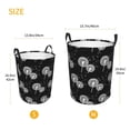 thumbnail image 3 of Gaeub White Flower Dandelion Dirty Clothes Storage Basket, Toy Storage Bin for Storing Clothing, Diapers, Toys-Small, 3 of 6