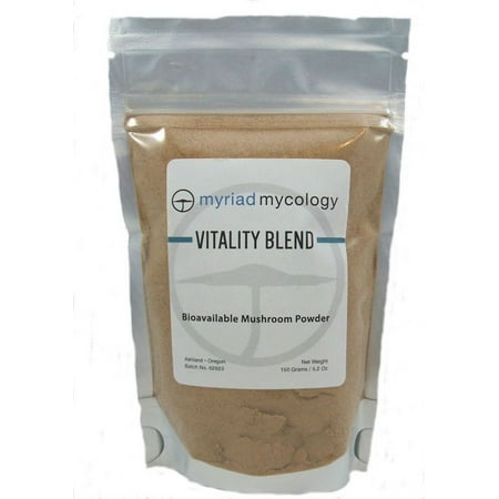 Cordyceps Mushroom - Myriad Mycology Vitality Blend,Ten Species Mushroom Powder 5.2 oz