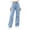 Light Blue(New&Hot), variant on ZHYou Wide Leg Jeans for Women Classic Button Fly High Waist Loose Baggy Fit Denim Pants with Pockets,White,Size XL