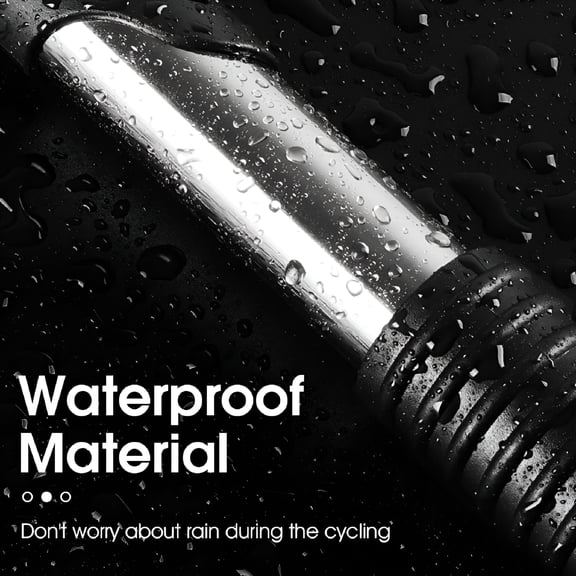 ZEPARO Portable Bike Tire Pump Handheld Air Inflator for Road Mountain Bikes Black