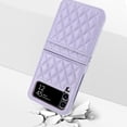 thumbnail image 3 of for Samsung Galaxy Z Flip 4 Case, Luxury PU Leather Wallet Protective Phone Case Card Holder Purse Phone Cover Case with Wrist Strap for Samsung Galaxy Z Flip 4 Shockproof Case, Purple, 3 of 7