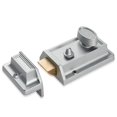 thumbnail image 1 of Cerrojo de sobreponer SUMBIN para puerta principal, color plateado, 1 of 1