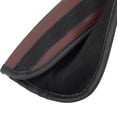 thumbnail image 6 of 2pcs Universal Car Seat Belt Cover Pads Faux Leather Shoulder Seatbelt Pads Cover Driving Black Wine Red, 6 of 7