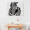 thumbnail image 2 of BCIIG Baby Safari Animals Prints   Adorable Furry African Portraits Wall Art Nursery Decor - Gorilla - Elephant - Zebra - Giraffe - Leopard - Lion 20x16in, 2 of 6