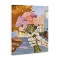 thumbnail image 2 of Stupell Industries Bohemian Skeleton Hand Holding Flowers Canvas Art, 16 x 20, by The Prints Vibe, 2 of 8