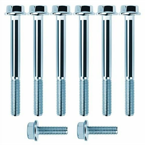 LS Water Pump Bolt Kit Thermostat Bolt Kit Fits for All GM Chevrolet 1997-2014 LS Series Engines LSX LS1 LS2 LS3 LS6 LS7 LS9 LQ4 LQ9, 5.3L 6.0L 6.2L Thermostat Shell Bolts