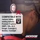 thumbnail image 2 of Casco con trinquete de repuesto para cascos de soldadura Jackson, 2 of 6