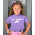 thumbnail image 3 of Olive Loves Apple Birthday Girl Period for Baby and Toddler Youth Girls Birthday Outfit Purple Shirt 18 Months, 3 of 5
