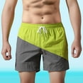 thumbnail image 2 of WERYOUNG Couple Sports And Fitness Nylon Shorts Men Can Go Underwater Trousers Relaxed Fit Trunks, Light Green, XXXL, 2 of 9