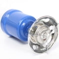 thumbnail image 3 of Réchaud de Camping Portable Extérieur 190G Réservoir de Gaz Euro Réchaud à Café Brûleur de Propane Réglable pour Pêche Randonnée Pique-Nique, 1 x Réchaud de Camping, Bleu, 3 of 6