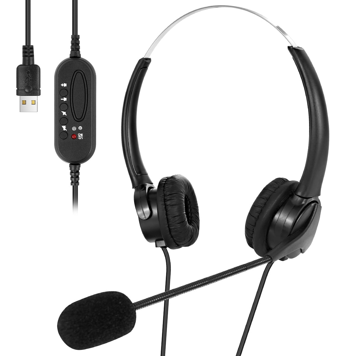 headset for desktop with mic