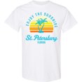 thumbnail image 3 of Inktastic Summer Enjoy the Sunshine St. Petersburg Florida in Blue T-Shirt, 3 of 5