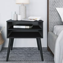 Boyd Sleep Ragusa Mid-Century Modern Open Shelf Nightstand
