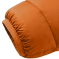 thumbnail image 5 of Full-Zip Puffer Jackets Mens Packable Waterproof Windproof Lightweight Hooded Raincoat Quilted Puffy Winter Coat (L, Orange), 5 of 7