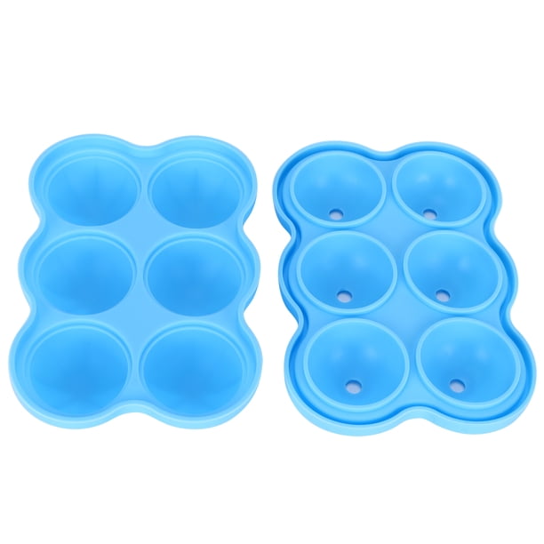 Molde para hacer bolas de hielo, máquina para hacer bolas de hielo de 6 rejillas, molde para hacer bolas de hielo, diseño exquisito