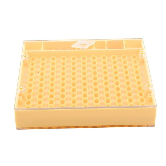 Kit de Cría de Abejas, Herramienta de Cultivo de Abejas, Caja de Apicultura de Plástico, Juego de Tomas de Marcar de Vasos Celulares para Apicultores, 155 UDS.