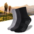 thumbnail image 3 of 3-pack Wool Socks Anti Slip Sports Socks Outdoor Fitness Breathable, 3 of 8