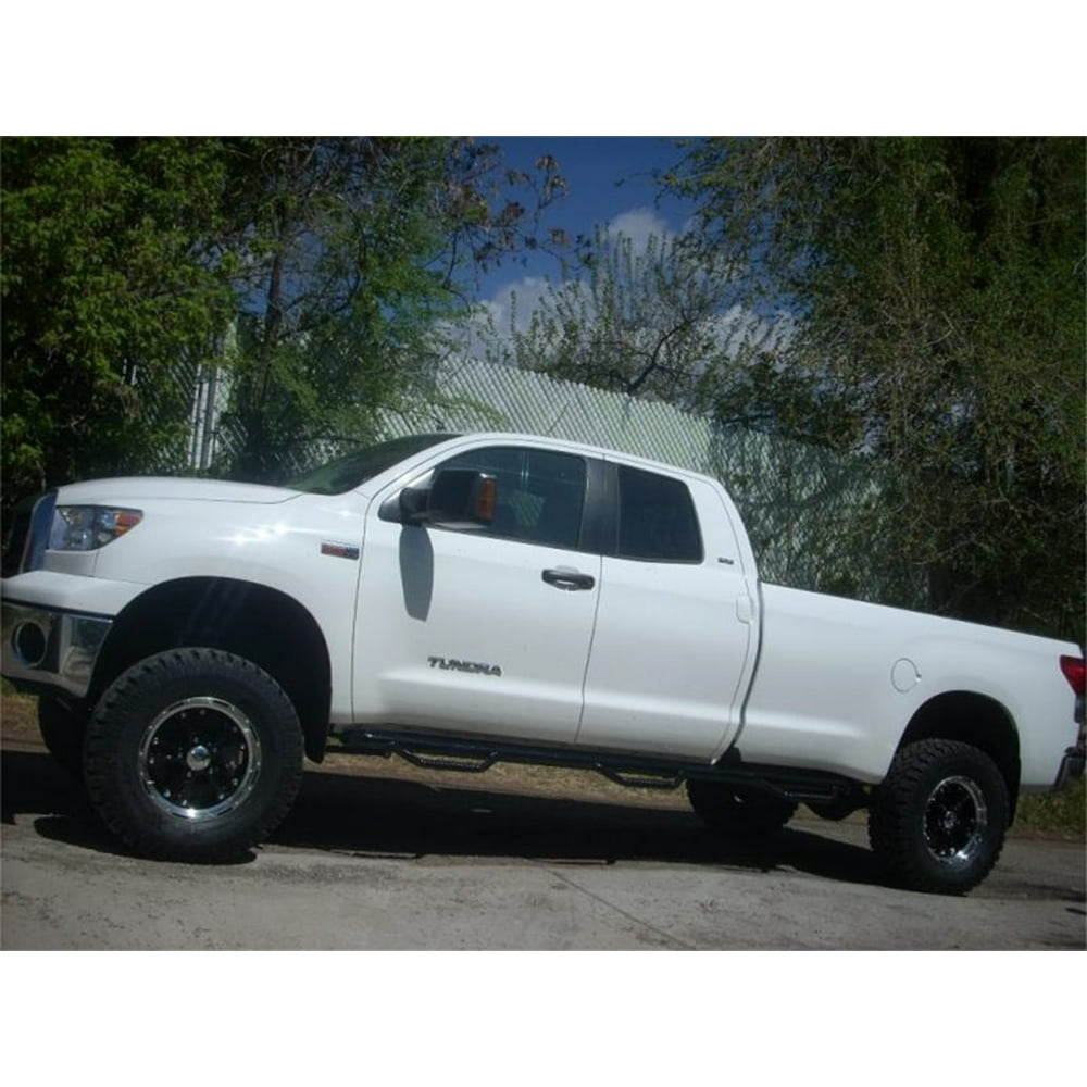 N-Fab Nerf Step 07-17 Toyota Tundra Double Cab 8ft Bed - Gloss Black