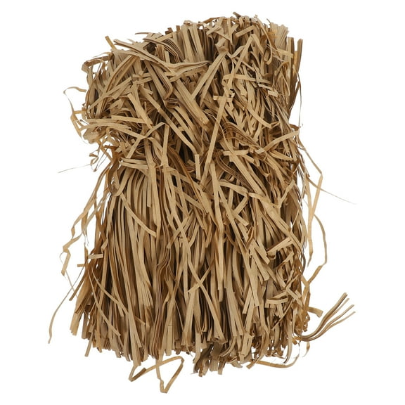 WORGEOUS  Raffia Cabinet Decoration Home Wall Patch Decals Bracket Khaki