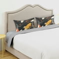 thumbnail image 3 of Yayeee Pillowcase Queen Size Set of 2 Satin Wrinkle Resistant Pillow Case, Fish Pattern, 3 of 7
