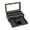 Double layer, variant on Sophisticated Watch Storage Holder with Sturdy Large Glass Display And Drawer For Jewelry Display and Accessories