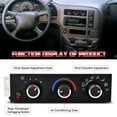 thumbnail image 6 of Module 599-294 A/C Heater Climate Control For Chevy Express GMC Savana 2500, 6 of 15